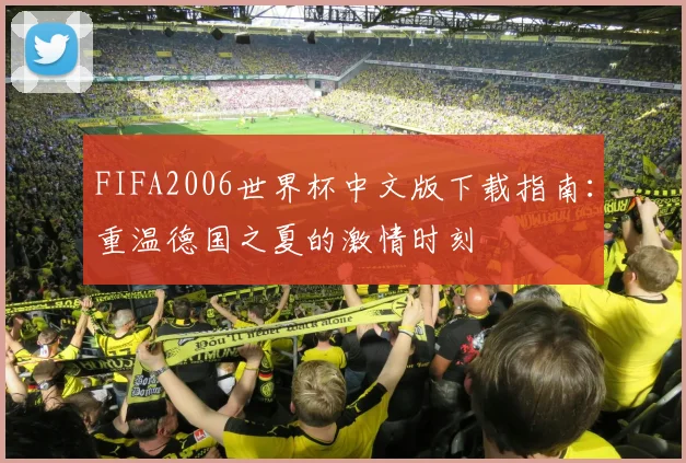 FIFA2006世界杯中文版下载指南：重温德国之夏的激情时刻