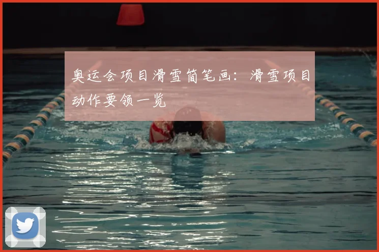 奥运会项目滑雪简笔画:滑雪项目动作要领一览